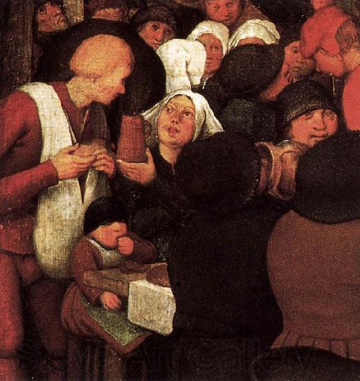 Pieter Bruegel the Elder Peasant Wedding Norge oil painting art
